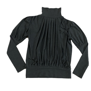 Kopa dark grey turtle neck bubble sleeves size  S